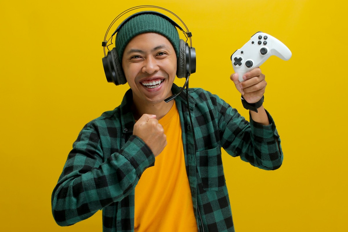 Happy Gamer Photo